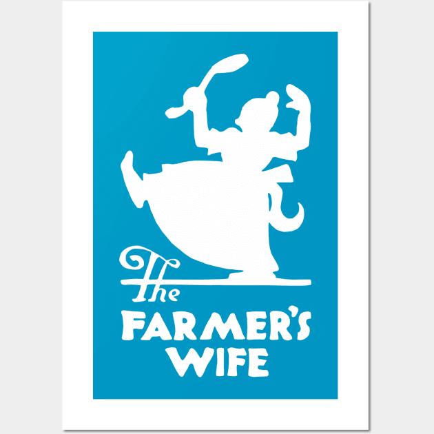 The Farmer's Wife - Vintage Restaurant Matchbook Wall Art by Yesteeyear